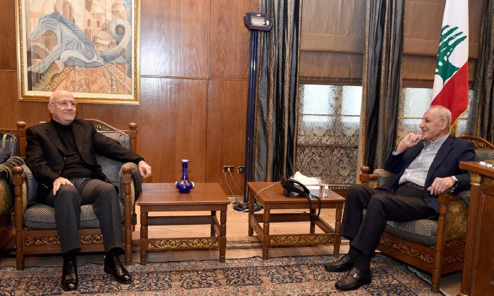 المستجدات السياسية على طاولة بري