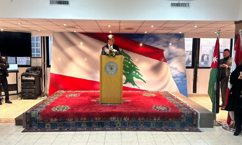 مرقص يلتقي الجالية اللبنانية في الأردن