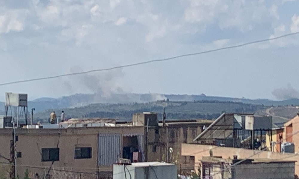 بالفيديو والصور: غارات إسرائيلية تستهدف الجنوب