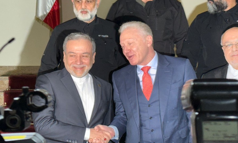 عراقجي يلتقي رجّي في وزارة الخارجية