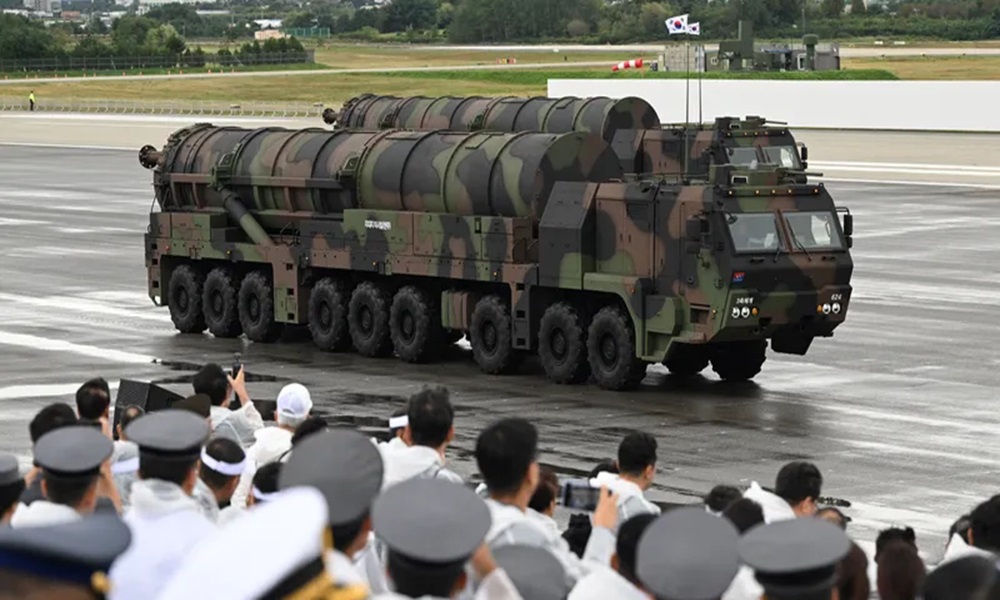 كوريا الجنوبية تنشر صاروخ “الوحش” الباليستي