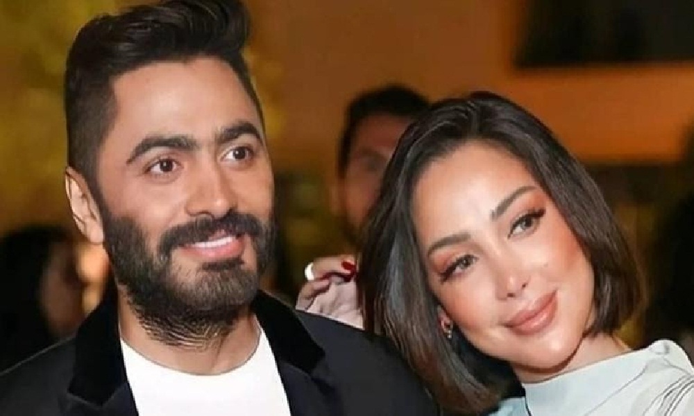 صور ورسائل تلمّح لعودة تامر حسني وبسمة بوسيل