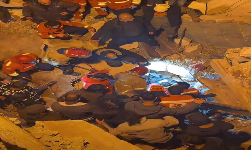 آخر المستجدات حول المبنى المنهار في القبة