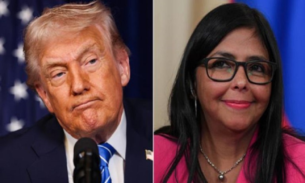 مكالمة “مثمرة” بين ترامب ورئيسة فنزويلا بالوكالة