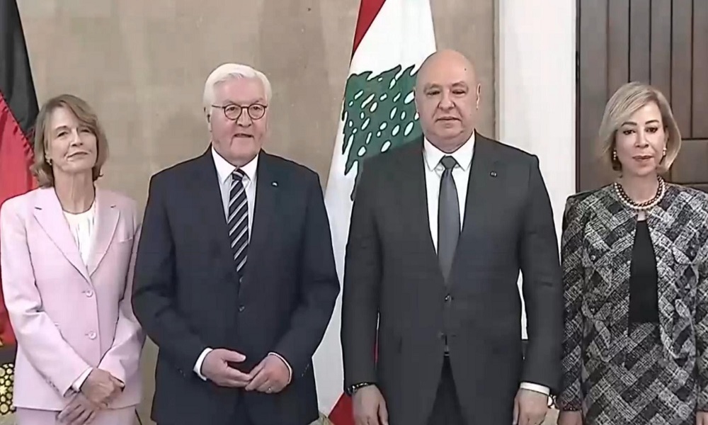 الرئيس الألماني في بعبدا