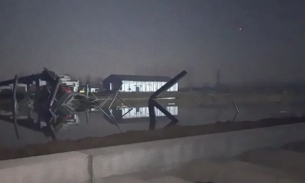 5 ضحايا إثر انهيار جسر في الصين (فيديو)