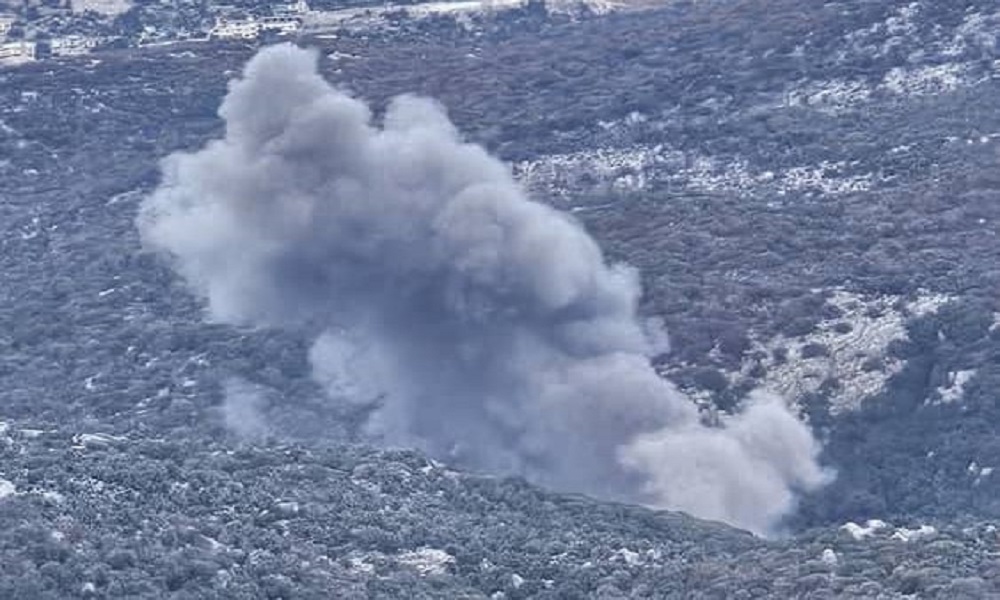 بالفيديو والصور: سلسلة غارات تستهدف المحمودية ووادي برغز