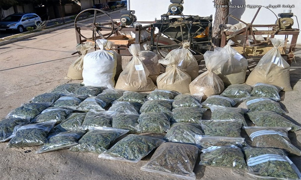 بالصورة: الجيش يضبط آلات لتصنيع المخدرات في بعلبك