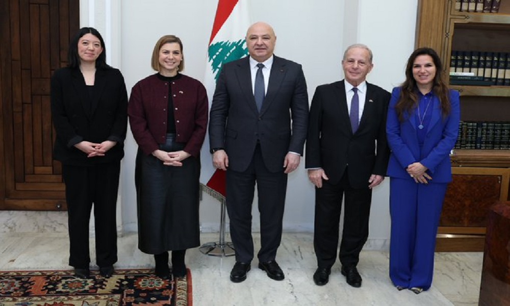 عون: للضغط على إسرائيل لوقف الأعمال العدائية