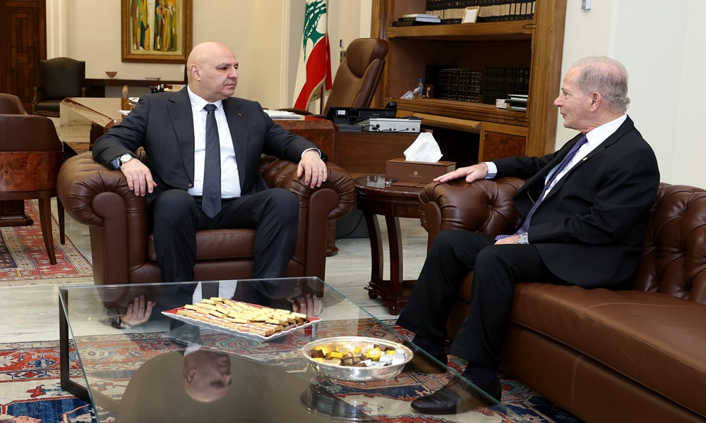 السفير الأميركي في بعبدا… وهذا ما تم بحثه