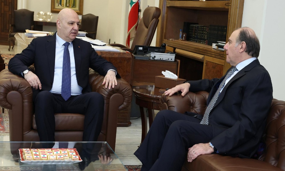 سعيد أطلع عون على الملفات المتعلقة باحتمالات اختلاسات