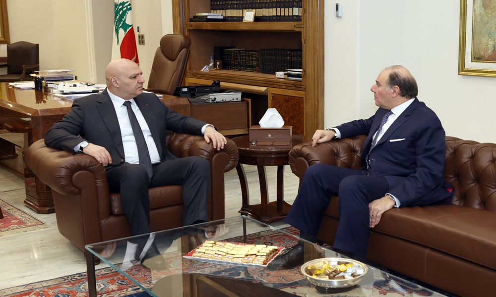 سعيد من بعبدا: مصرف لبنان ملتزم سياسة الحكومة