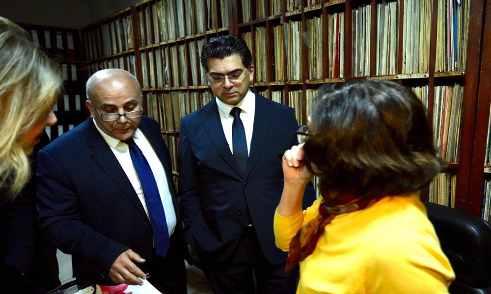 مرقص وعد برقمنة أرشيف “إذاعة لبنان” خلال أشهر