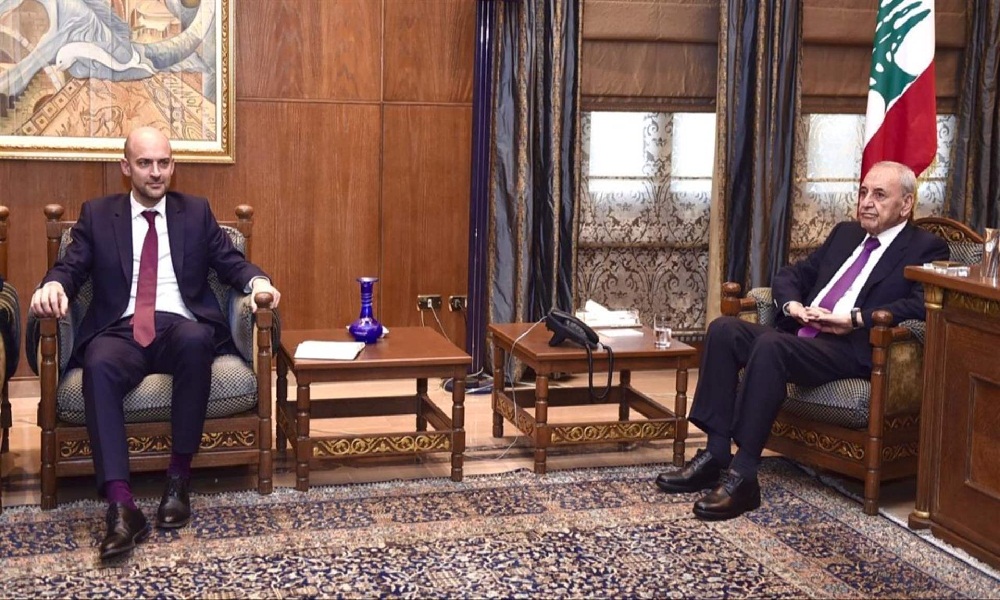 بري وبارو بحثا الأوضاع في لبنان والمنطقة