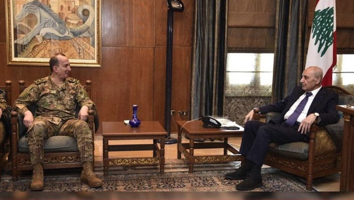 بري إستقبل قائد الجيش