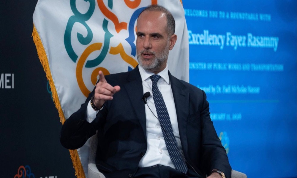 رسامني ناقش في واشنطن تحديات تواجه البنية التحتية