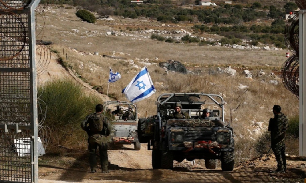 قوة إسرائيلية تتمركز في ريف درعا الغربي