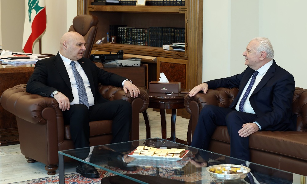 عون يبحث مع عبود أوضاع المحاكم وحاجات الجسم القضائي