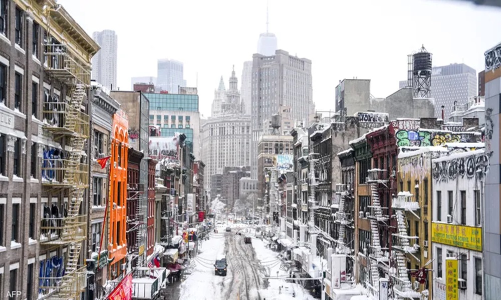 عاصفة تجمّد شمال شرق أميركا