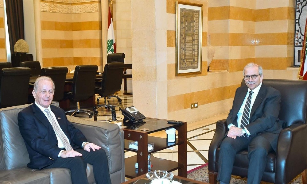 السفير الأميركي في السراي.. وهذا ما جرى بحثه