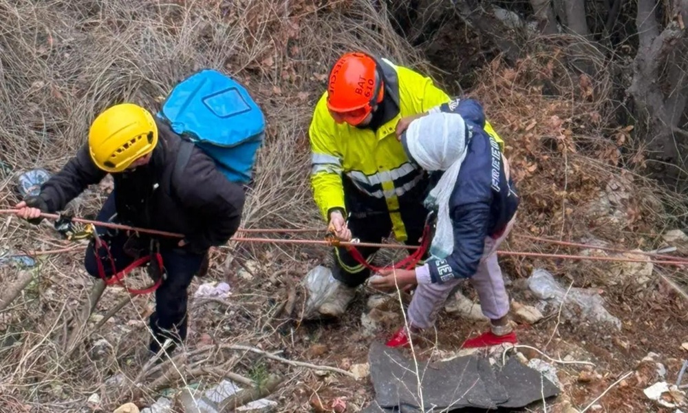 إنقاذ عاملة إثيوبية عالقة في منطقة حرجية
