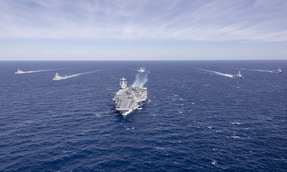 مدمرة أميركية تدخل البحر الأبيض المتوسطة