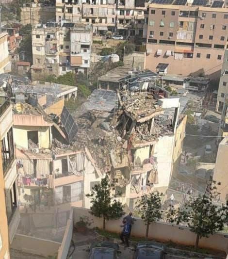 بالصورة: غارة على صيدا