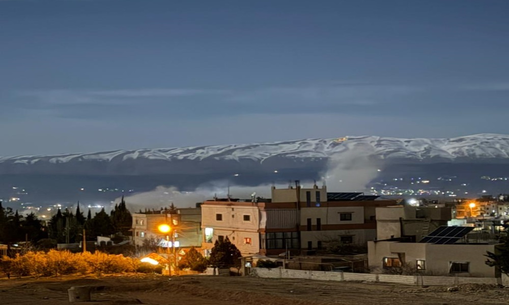 غارة على مدينة بعلبك