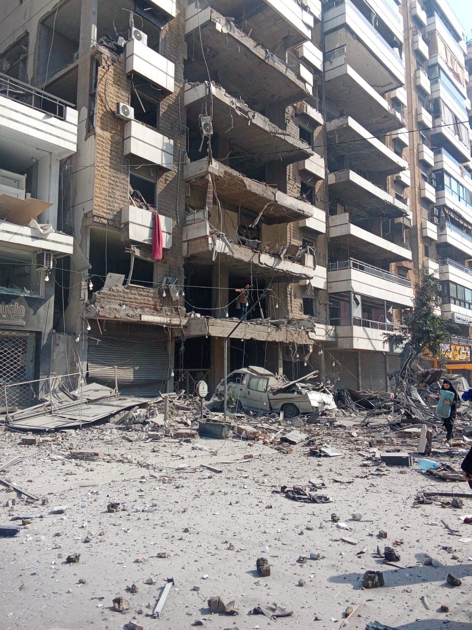 بالصورة: غارات على الضاحية من دون إنذار!