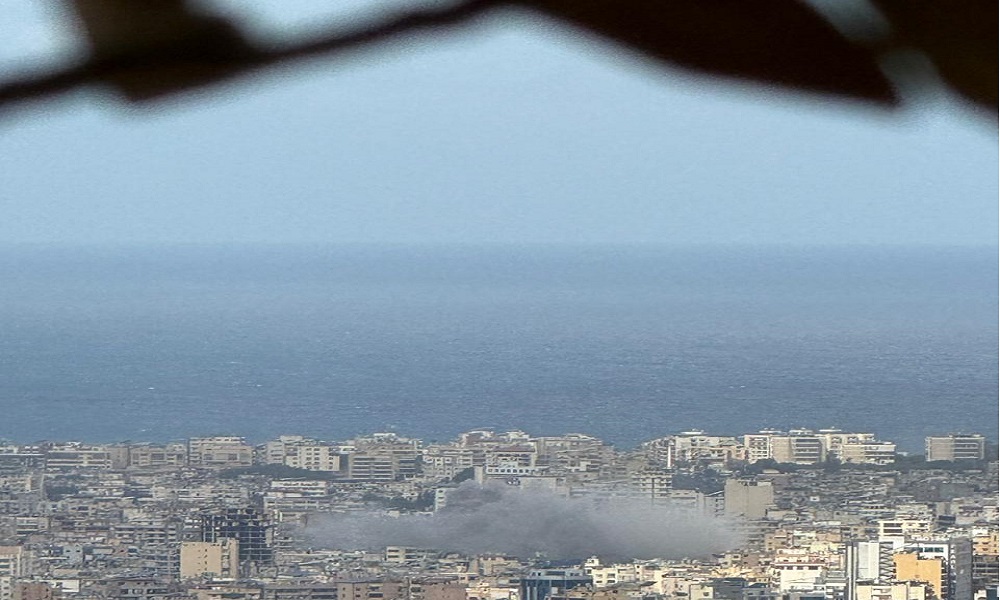 حريق في برج البراجنة قرب مبنى كان قد استُهدف سابقاً