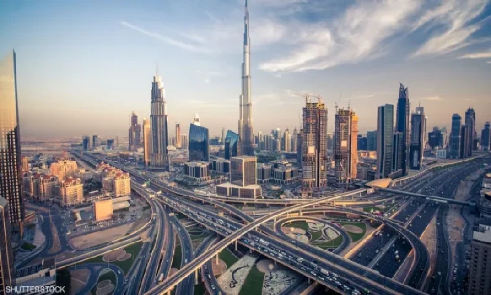 حريق في منزل بدبي نتيجة سقوط شظية