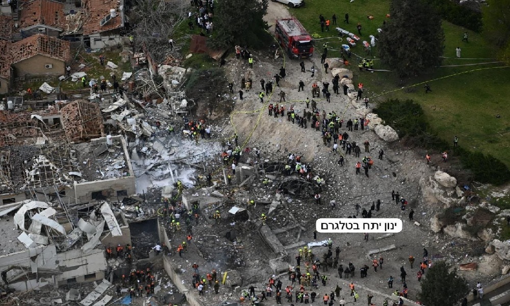 بالفيديو: دمار في إسرائيل.. وسقوط قتلى!