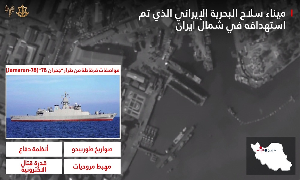إسرائيل تستهدف البحرية الإيرانية في بحر قزوين لأول مرة!