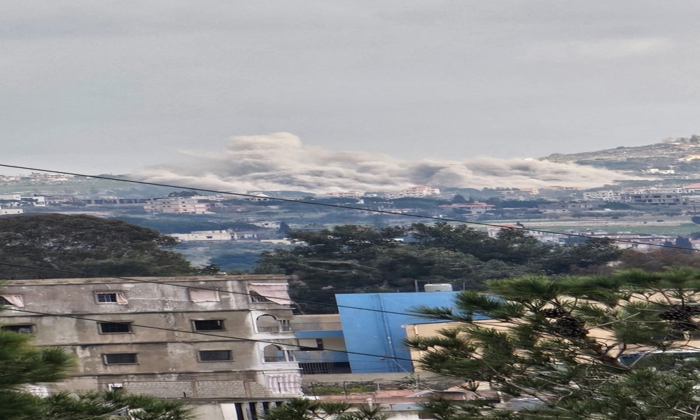 بالصورة- غارات على الجنوب