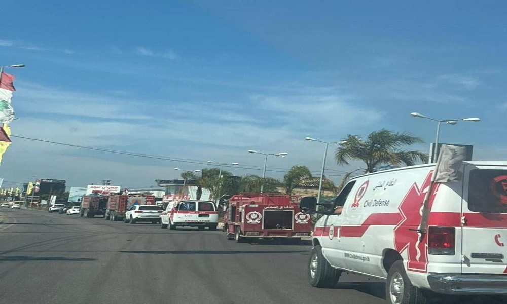 الدفاع المدني يتّجه الى إنشاء مخيم إغاثي في صيدا