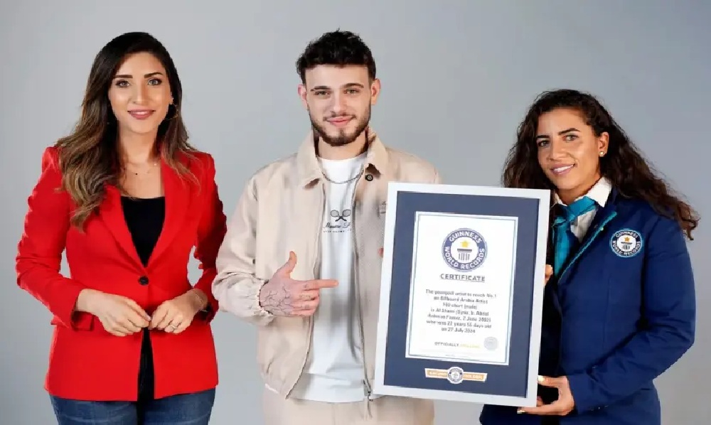 أخبار الفن – الشامي يدخل موسوعة غينيس للأرقام القياسية أخبار الفن – الشامي يدخل موسوعة غينيس للأرقام القياسية