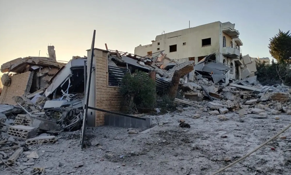 إصابات بغارة إسرائيلية استهدفت هنغارًا في الغازية