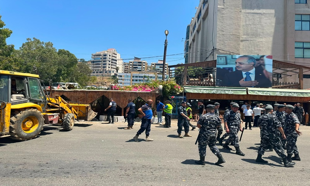 هذا ما حصل أثناء إزالة مخالفات على الأملاك العامّة