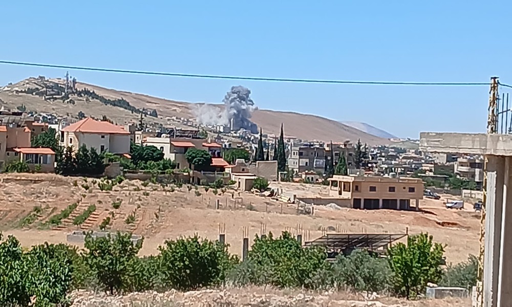الجيش الإسرائيلي: هاجمنا بنى تحتية لـ”الحزب” في البقاع