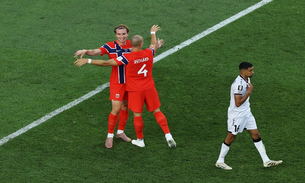 فوز كبير للنرويج على العراق في كأس العالم