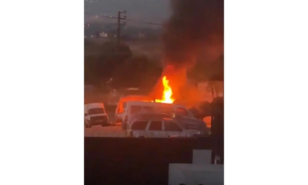 استهداف سيارة في برج قلاويه