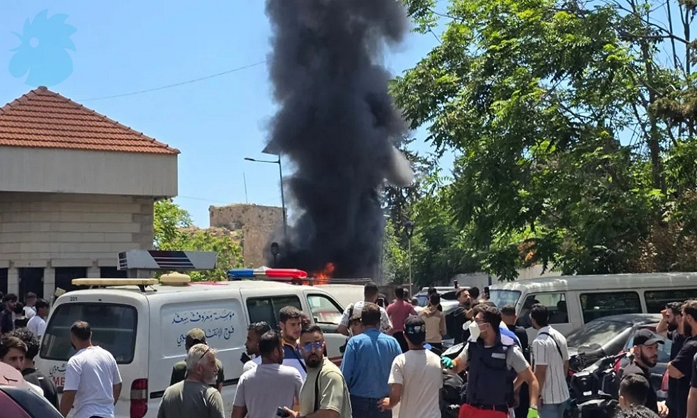 استهداف “فان” في صيدا