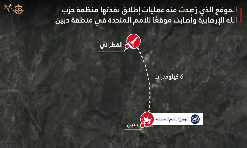 الجيش الإسرائيلي يتهم “الحزب” بمقتل عنصر أممي في جنوب لبنان