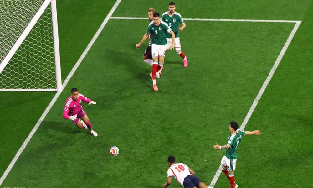 إنجلترا تهزم المكسيك وتبلغ ربع نهائي كأس العالم