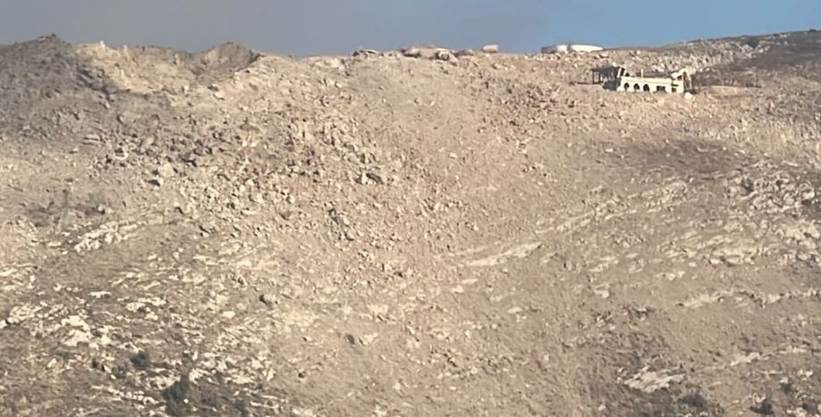 بالصور: آثار التفجير في الشقيف