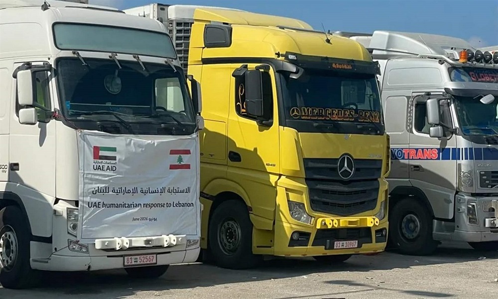 وصول أول دفعة من المساعدات الإماراتية إلى لبنان