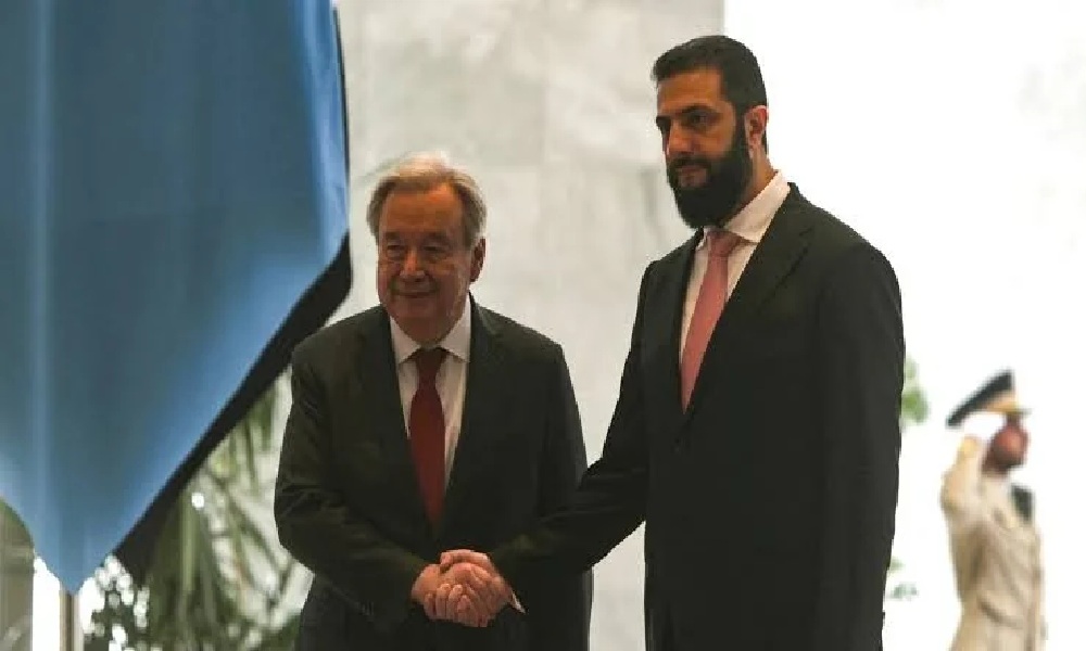 غوتيريش يؤكد: الجولان أرض سورية