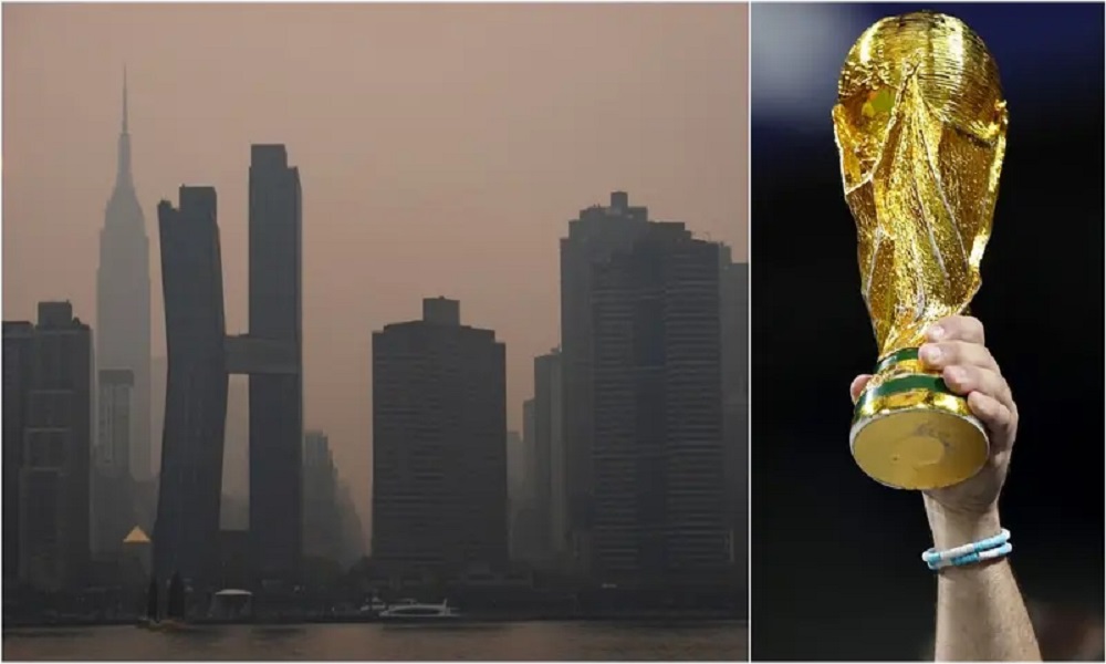 دخان حرائق الغابات يهدد نهائي كأس العالم!