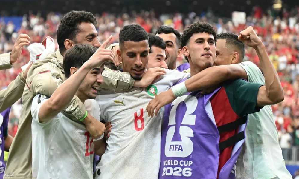 المغرب يهزم كندا بثلاثية ويتأهل إلى الربع النهائي