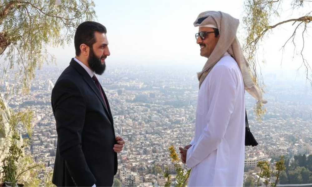 اتصال بين أمير قطر والرئيس السوري… ماذا بحثا؟